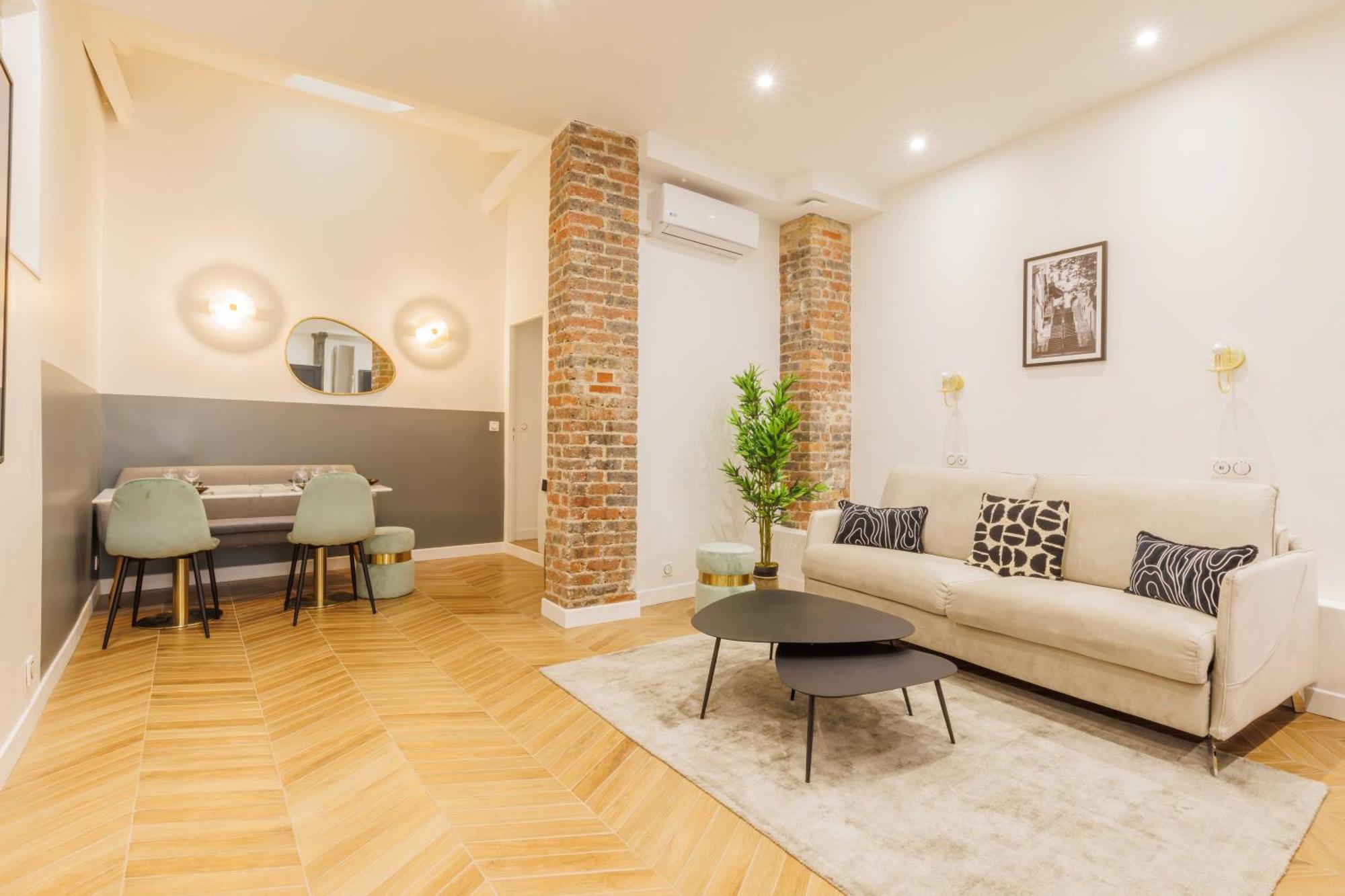 Charmant Appartement 2Br-6P - Gare De L'Est Paris Exteriör bild