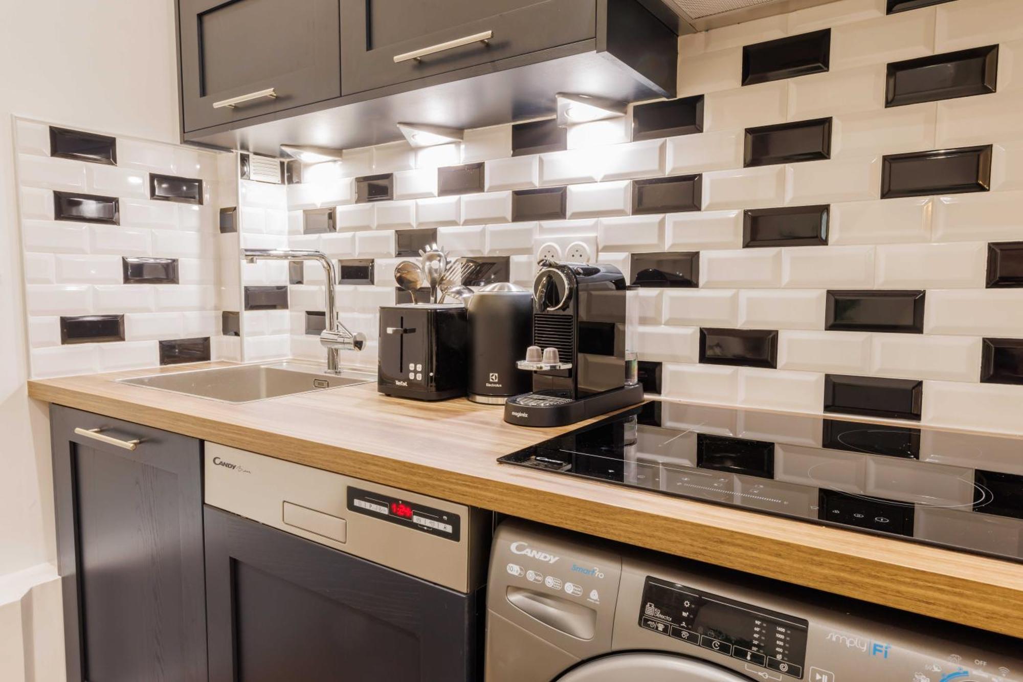 Charmant Appartement 2Br-6P - Gare De L'Est Paris Exteriör bild