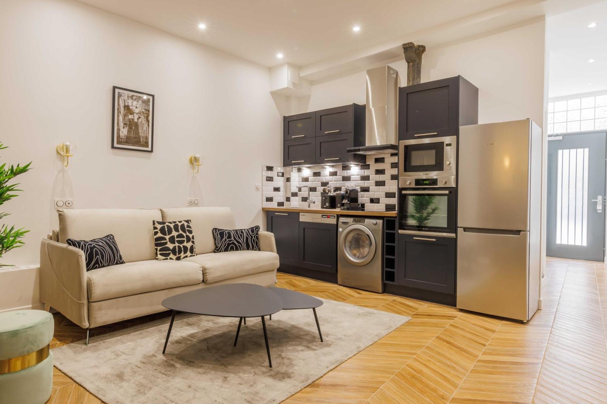 Charmant Appartement 2Br-6P - Gare De L'Est Paris Exteriör bild