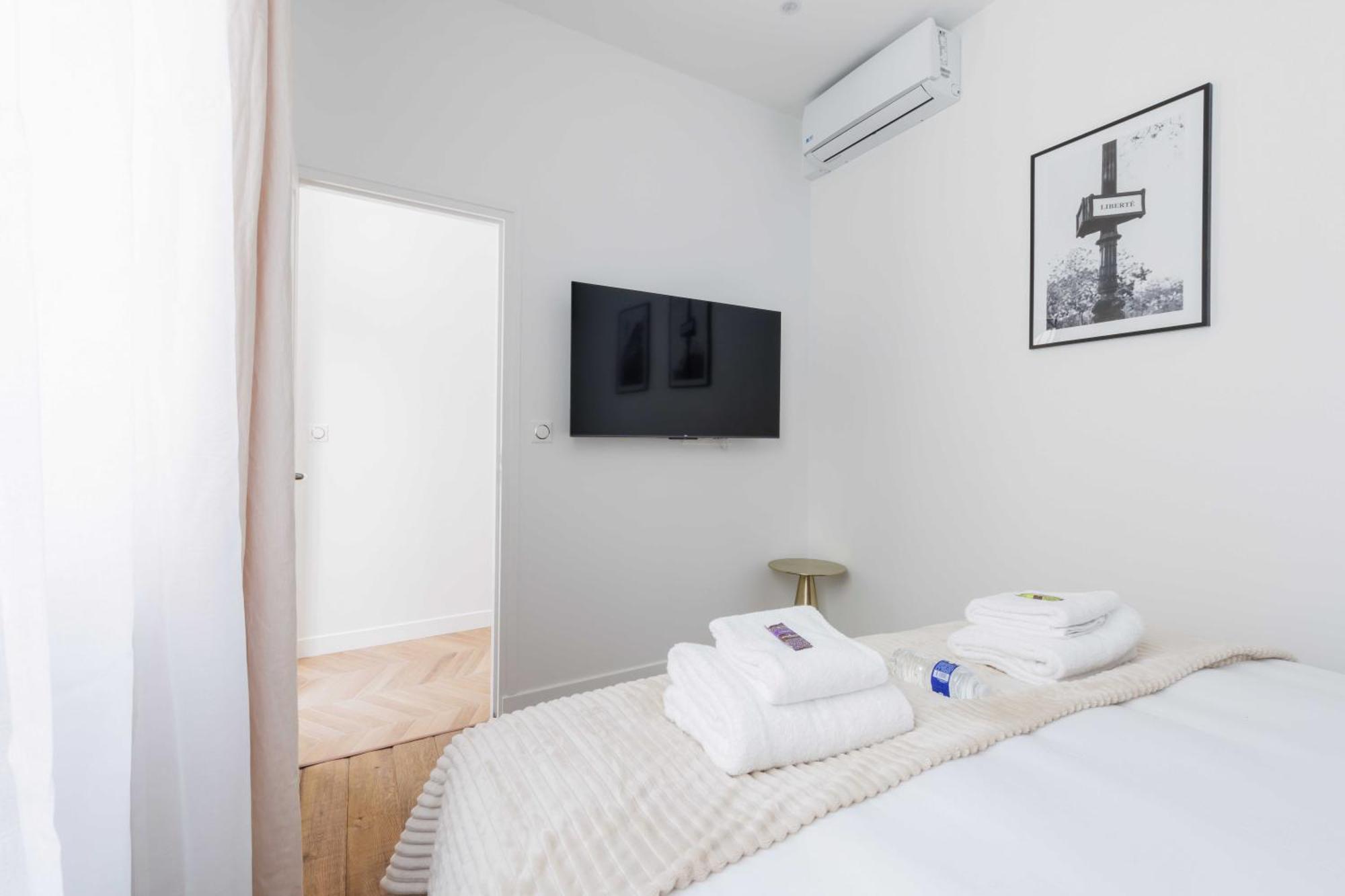 Charmant Appartement 2Br-6P - Gare De L'Est Paris Exteriör bild